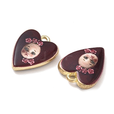 Printed Alloy Pendants AL-CBA4262-10C-01-1