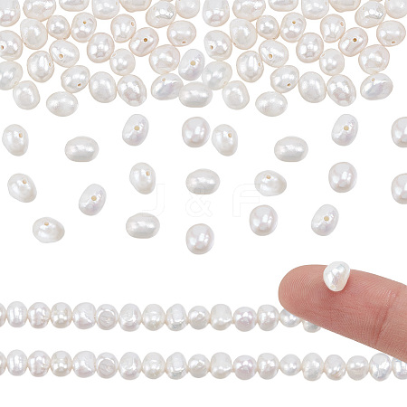 1 Strand Natural Cultured Freshwater Pearl Beads Strands PEAR-GO0001-26-1