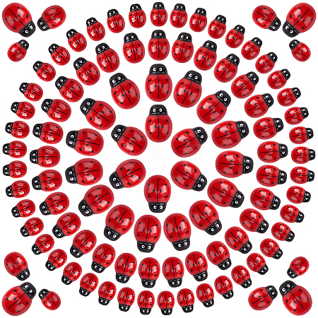 100Pcs 3 Styles Opaque Resin Cabochons CRES-SC0003-24-1