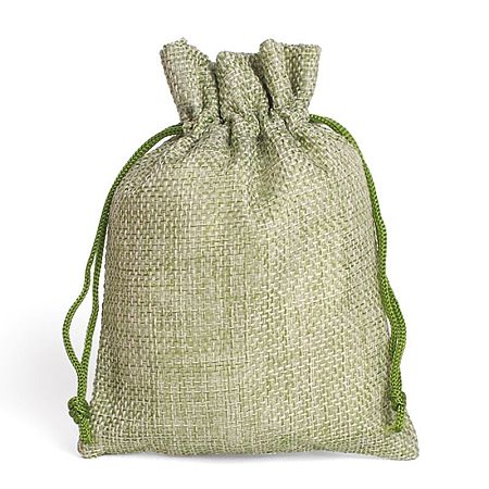 Linenette Drawstring Bags CON-PW0001-072L-1