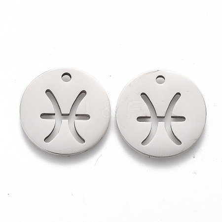 Tarnish Resistant 201 Stainless Steel Pendants LS-STAS-Z001-B-11P-1
