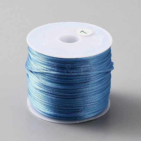 Nylon Satin Rattail Cords OCOR-WH0047-61P-1