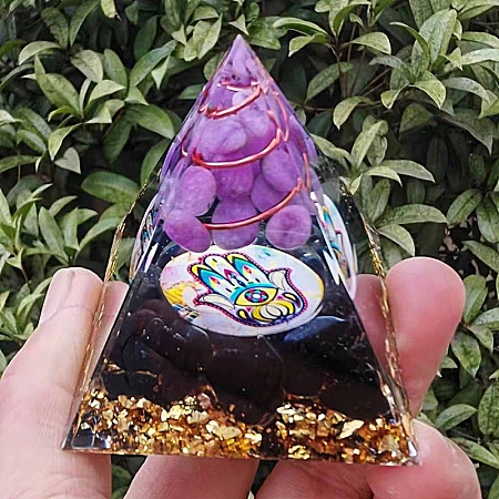 Orgonite Pyramid Resin Energy Generators PW-WG0FA64-01-1