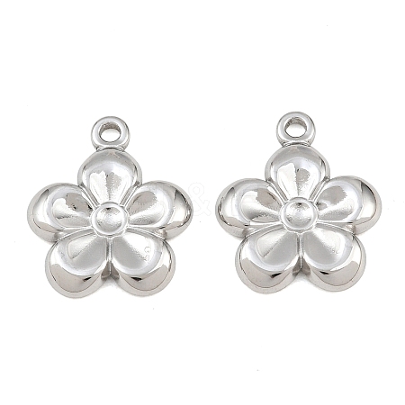 304 Stainless Steel Pendant Rhinestone Settings SA-CBA1839-16P-1