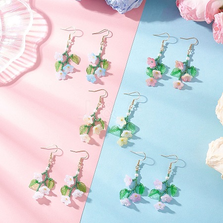 304 Stainless Steel Dangle Earrings EJEW-MZ00587-1