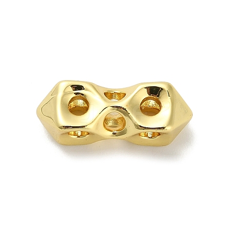 Nuggets Brass Beads KK-F915-06G-1