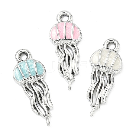 Alloy Enamel Pendants FIND-C087-05P-1