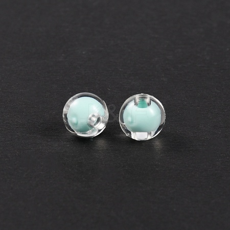 Acrylic Beads MACR-WH0007-09G-1