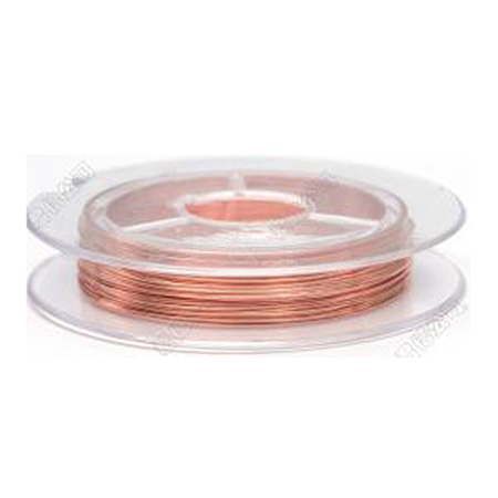 Round Copper Jewelry Wire CWIR-YW0001-03G-09-1