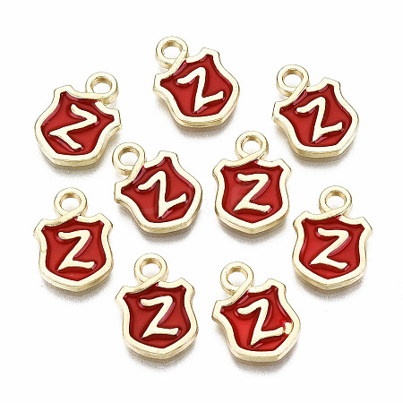 Alloy Enamel Charms ENAM-T012-03Z-RS-1
