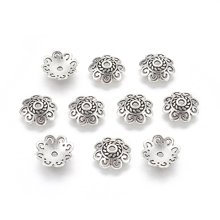 Tibetan Style Bead Caps LS-TIBE-60309-AS-LF-1