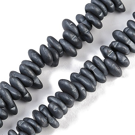 Electroplated Synthetic Non-magnetic Hematite Beads Strands G-G174-A01-01-1