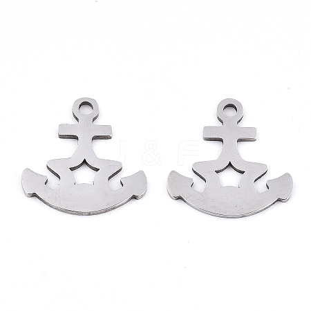 Non-Tarnish 201 Stainless Steel Pendants LS-STAS-S081-051-1