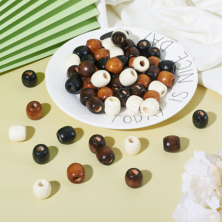 Natural Wood Beads WOOD-CD001-03-LF-1