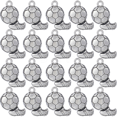 80PCS Tibetan Style Alloy Pendants TIBE-SC0009-36-1