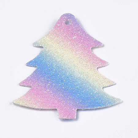 PU Leather Big Pendants LS-FIND-S299-10-1