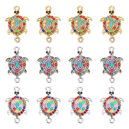  30Pcs 3 Colors Alloy Connector Charms RB-NB0001-22-1