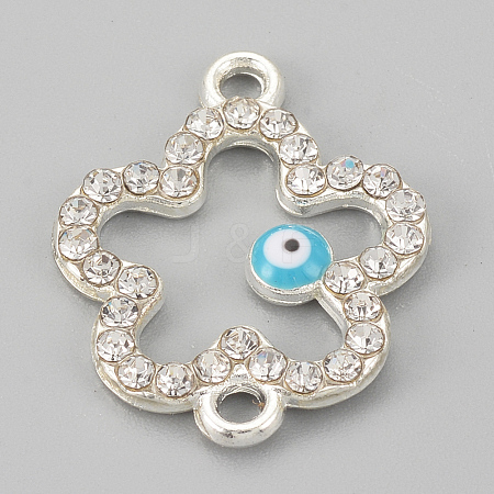Alloy Rhinestone Links connectors ALRI-S170-05S-1
