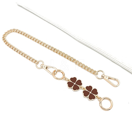 Metal Clover Handbag Chain Straps PW-WG93D70-09-1