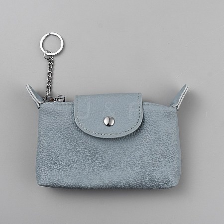 Leather Coin Purse Keychains KEYC-WH20010-10C-1