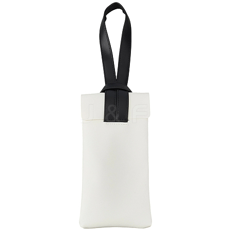 PVC Imitation Leather Eyeglass Cases ABAG-CN0001-66B-1
