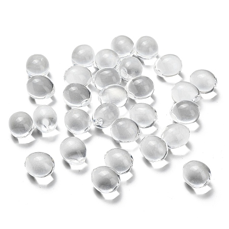 Imitation Crystal Transparent Acrylic Beads TACR-K005-01A-1