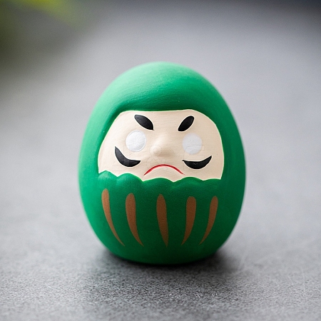 Porcelain Daruma Display Decoration PW-WG0531B-04-1