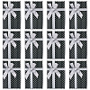 Polka Dot Print Cardboard Jewelry Gift Boxes with Bowknot CON-TAC0001-10E-3