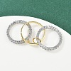 Brass Micro Pave Cubic Zirconia Finger Rings RJEW-D325-01PG-01-3