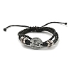 PU Imitation Leather Braided Cord Bracelets BJEW-P329-01A-AS-1