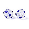 Handmade Foil Lampwork Beads Strands FOIL-T008-02C-3
