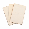 Rectangle Unfinished Wood Slices DIY-WH0166-32A-1