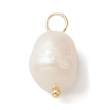 Natural Freshwater Pearl Pendants X-PALLOY-JF02153-01-2