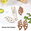 Unfinished Wood Pendants WOOD-WH0026-37B-02-5