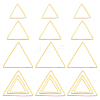 90Pcs 3 Styles Brass Linking Rings FIND-UN0003-67-1