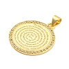 Brass with Cubic Zirconia Pendants KK-K332-16A-G-01-2