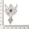 Natural Amethyst Big Pendants X-G-G009-01P-14-3