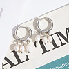 Fashionable 304 Stainless Steel Rice Chandelier Earrings LS-HF3347-2-1