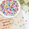 800Pcs 2 Styles Cross Theme Acrylic Beads MACR-PA0001-45E-3