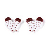 Printed Opaque Resin Beads RESI-N043-25-3