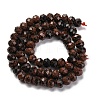 Natural Mahogany Obsidian Beads Strands G-K380-A15-01-3