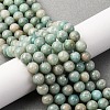 Natural Amazonite Beads Strands X1-G-K068-03-8mm-4