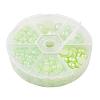 1Box ABS Plastic Imitation Pearl Dome Cabochons SACR-X0002-18-B-2