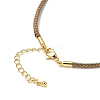 2.5MM Nylon Braided Cord Necklace Making FIND-G095-01G-18-2
