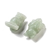 Natural Green Aventurine Carved Figurines DJEW-L023-G14-2