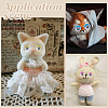 210Pcs 7 Colors Resin Doll Craft Eye DOLL-ME0001-03-4