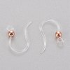 Eco-Friendly Plastic Earring Hooks STAS-K203-03RG-3