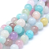 Natural Mixed Gemstone Beads Strands G-D0010-04-8mm-1