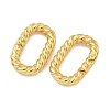 Brass Spring Gate Rings KK-H532-04G-2