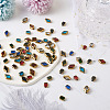 Kissitty 112Pcs 14 Style Electroplate Glass Beads Strands EGLA-KS0001-01-17